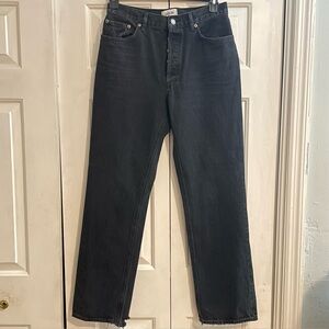 Agolde Lana Women Black  Jeans size 29